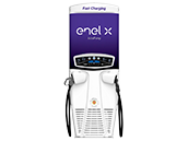 Enel X JuicePump 50kW DC Fast Charge Dual Port CHadeMO and CCS-1 with 4G Cellular