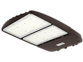Energetic Lighting Dimmable 240 Watt Slim LED Area Fixture With Slipfitter, 5000K, Type III, 750 Watt Equivalent