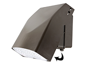 80 Watt Adjustable LED Wallpack, 120-277V, 5000K, 320 Watt Equivalent