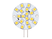 Bulbrite 2.8W 12V LED Wafer, G4 Base, 2700K, Enclosed Fixture Rated