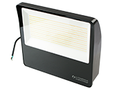 Lithonia LED Flood Light Fixture Wattage (111/124/150W) and Color Selectable With Slipfitter, Yoke Mount and Photocell