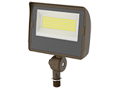 TCP LED Flood Light Fixture Wattage (10/20/30W) and Color Selectable With 1/2