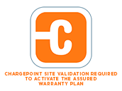 ChargePoint CPSUPPORT-SITEVALID Required to Activate the Assured Warranty Plan For CPF50 or CT4000s Series Chargers (1 Site Validation Needed Per Location)