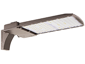 LED Area Fixture Wattage (120W/180W/240W/300W) & Color Selectable Type III With Arm Mount