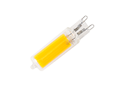 Bulbrite Dimmable 4.5W 2700K Clear T5 LED Bulb with G9 Base, 120 Volt