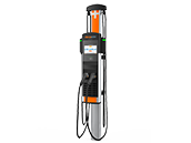 ChargePoint CP6023B 50amp Bundle 1-Year Network, Activation, & 6ft Cable Management Dual Port Wall Mount