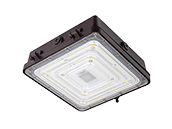 Maxlite LED Canopy Fixture 40W Color Selectable C-Max Compatible 175 Watt HID Equivalent 277-480V