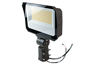 Archipelago LED Flood Fixture Wattage (100/120/150W) and Color Selectable Photocell and Slipfitter Mount