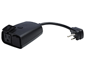 Satco Starfish 15A Smart Outdoor Dual Plug-In Outlet, 1875 Watt, 125 Volt