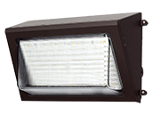 MaxLite Forward Throw LED Wall Pack Wattage (40/50/60W) and Color Selectable With Photocell