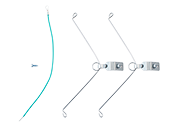 Conversion Spring Set for Bulbrite Disc Light Fixture (Pack of 6)