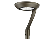 Westgate GPX Series Solar Post Top Light 10W Color Selectable With Single Arm Mount
