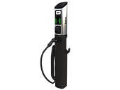 Blink Charging Series 8 ISO 80A Single Port Bundle Pedestal Mount Includes 1-Year Cellular Network & Credit Card Reader 19.2kW