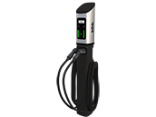 Blink Charging Series 7 ISO 80A Dual Port Bundle Pedestal Mount Includes 1-Year Cellular Network 19.2kW