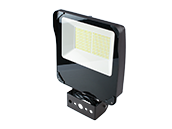 Contractor Choice LED Flood Light Wattage (53/71/99/123W) and Color Selectable with Photocell and Yoke/Trunnion Mount