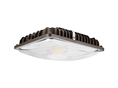 LED Low-Profile Canopy Fixture Wattage (44/66/88/110W) and Color Selectable