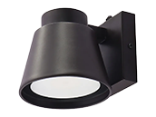 Westgate LRS Series Outdoor LED Decorative Wall Sconce 10W Color Selectable with Photocell (Bronze Finish)