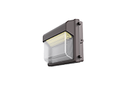 LED Slim Forward Throw LED Wall Pack Wattage (25/40/50/60W) and Color Selectable Includes Photocell