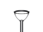 Contractor Choice LED Post Top Fixture with Selectable Wattage, Color and Beam Includes Photocell