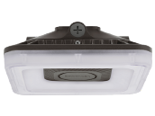 Sylvania LEDvance LED Canopy Fixture Adjustable Wattage (30/40/50W) and Color Includes Photocell and Control Ready Port