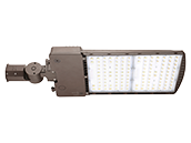 Contractor Choice LED Area Fixture High Voltage Wattage (120W/180W/240W/300W) & Color Selectable Type III Includes Slipfitter Mount and Control Ready Port 347-480V