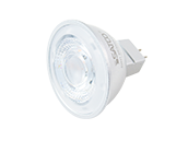 Satco Dimmable 8 Watt 2700K 40° MR16 LED Bulb, GU5.3 Base, Enclosed Rated, 90 CRI