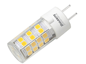 Bulbrite Dimmable 5W 12V T3 2700K LED Bulb, GY6.35 Base, Enclosed Rated