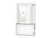MaxLite Emergency Backup LED Wall Pack 15W and 3000/4000/5000K With Photocell White Finish