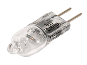 Bulbrite 10W 12V T3 Clear Halogen 4mm Bipin Bulb