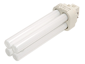 Philips 13W 4 Pin G24q1 Cool White Double Twin Tube CFL Bulb
