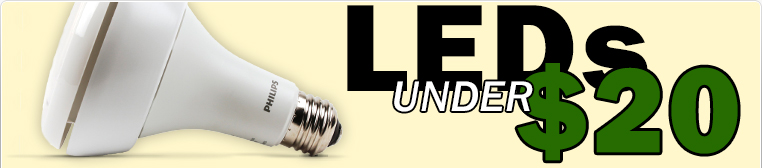 LED bulbs under $20